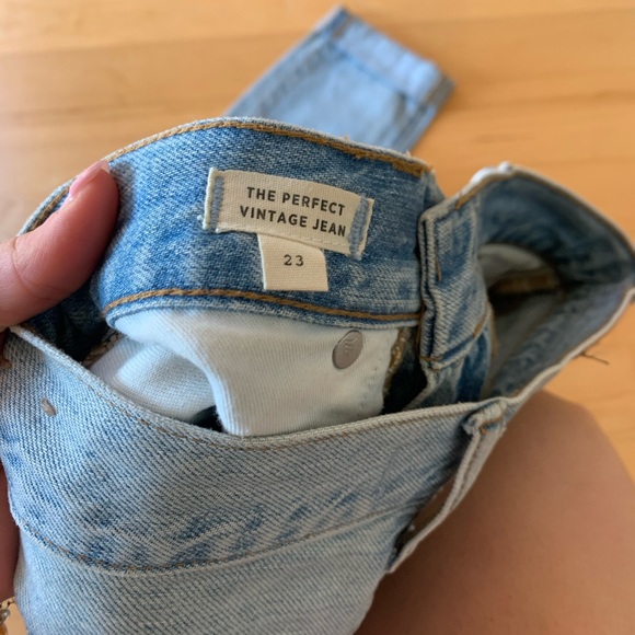 Madewell Perfect Vintage Jean - Light Wash - Picture 3 of 4